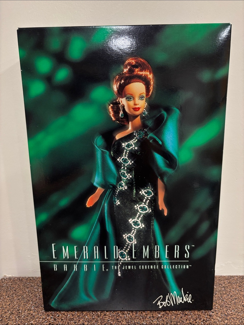 Barbie Emerald Embers from the Bob Mackie Jewel Essence Collection